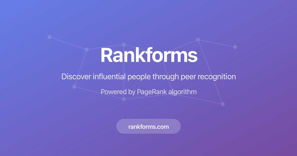 Rankforms